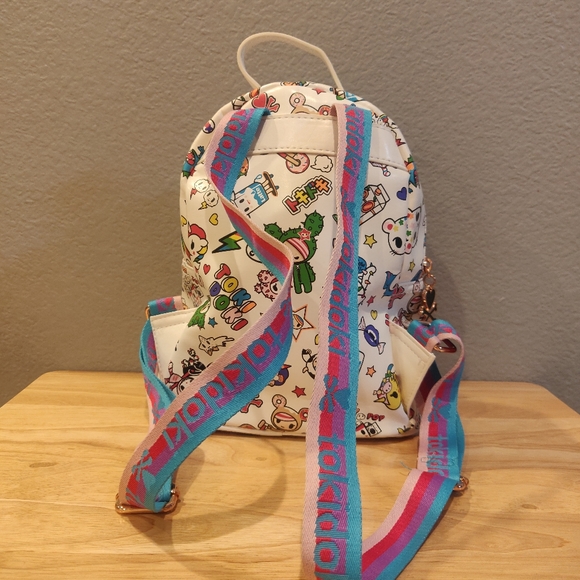 RARE**Tokidoki White Denim Daze with Cotton Candy Straps - Picture 2 of 4